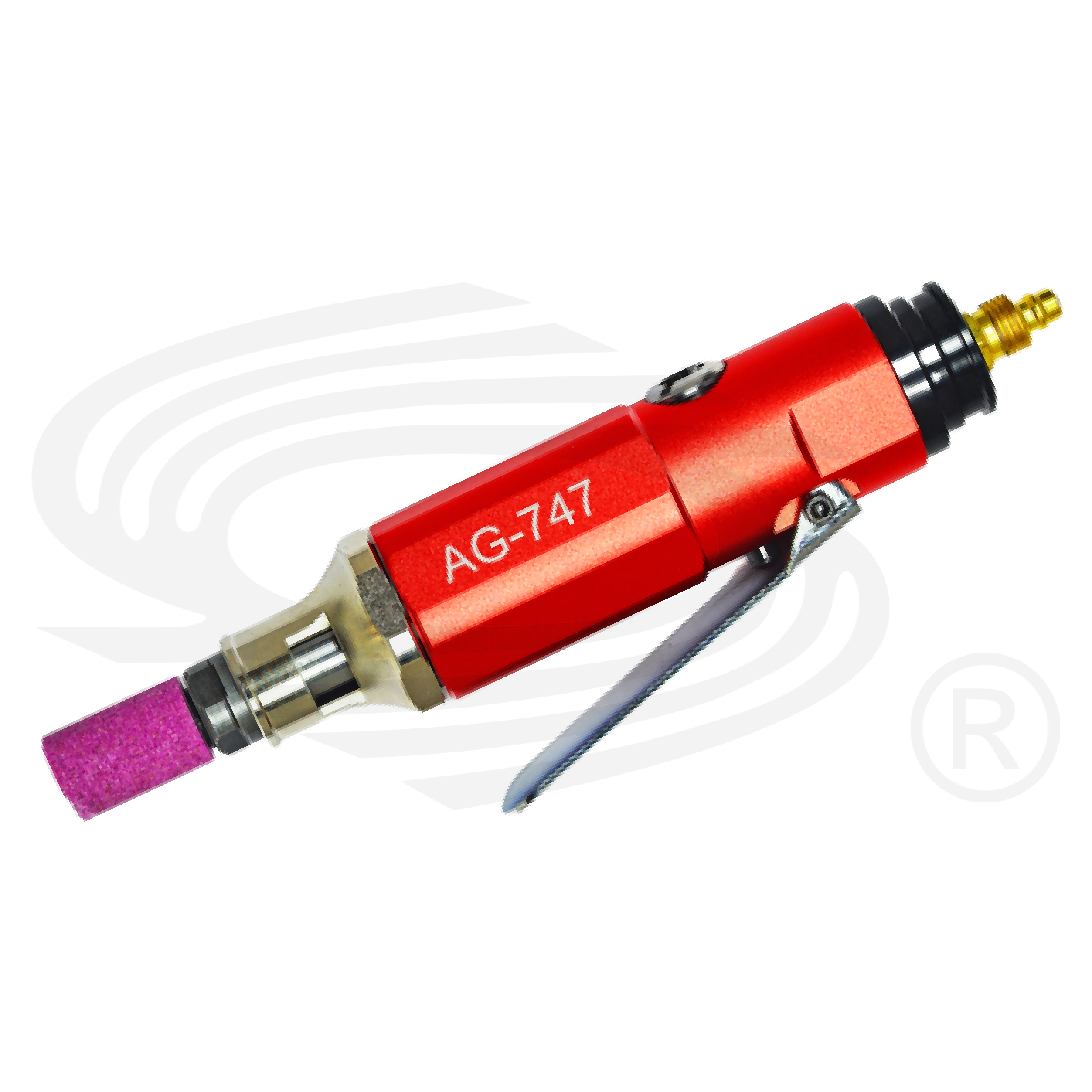6mm Pneumatic Die Grinder — Industrial pneumatic tool by LIH Pneumatic, Taiwanese manufacturer